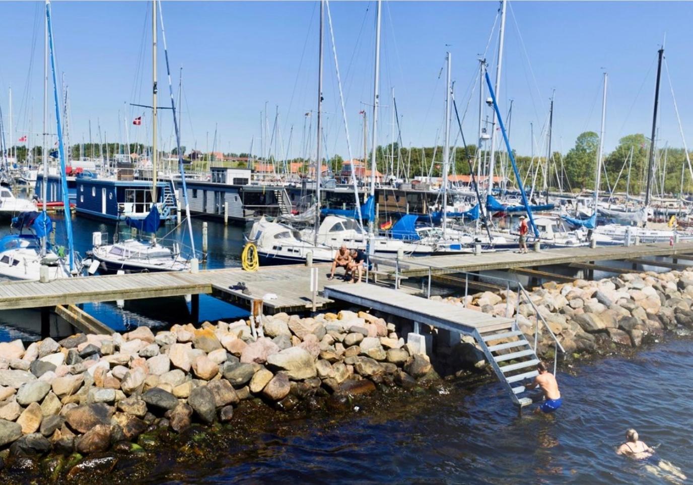Hotel Hausboot-Lafe Flensburger Foerde à Egernsund Extérieur photo